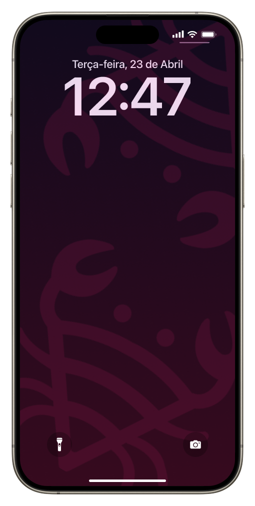 Crabsfy Interface on Mobile Device